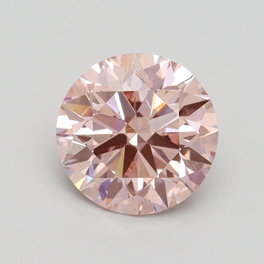 Lab-Grown ROUND Diamond - 1.51 Carat, Fancy Intense Pink Color, VS1 Clarity | Sustainable Luxury, Dazzling Brilliance | IGI | Certified LG532243436