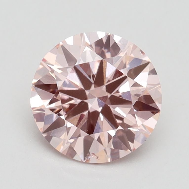 Lab-Grown ROUND Diamond - 1.3 Carat, Fancy Intense Pink Color, SI1 Clarity | Sustainable Luxury, Dazzling Brilliance | IGI | Certified LG529285433