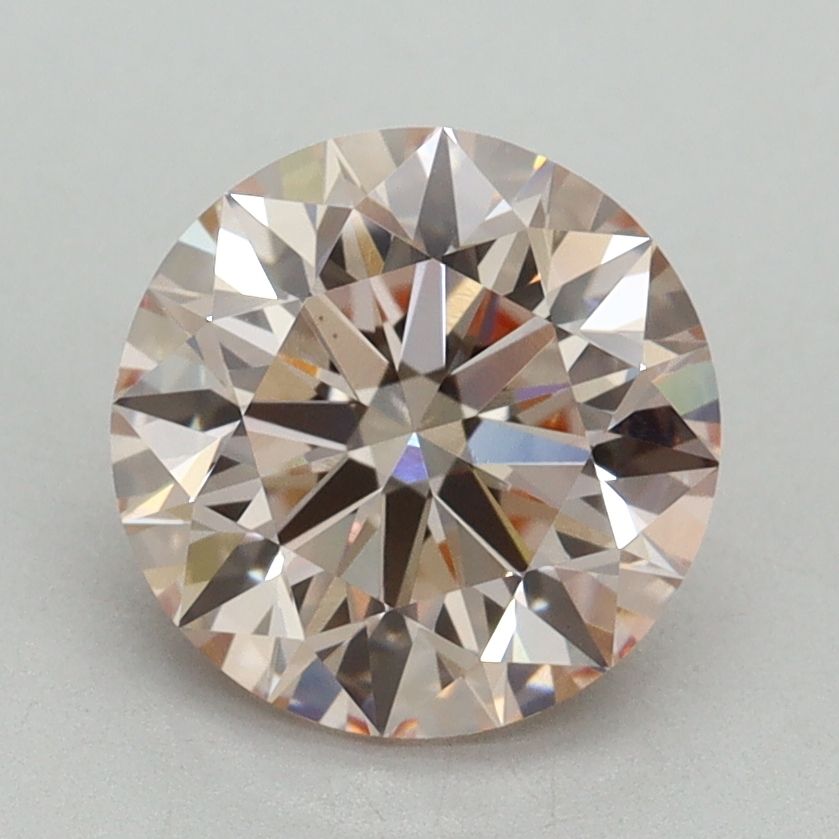 Lab-Grown ROUND Diamond - 2.13 Carat, Fancy Pink Color, VS1 Clarity | Sustainable Luxury, Dazzling Brilliance | IGI | Certified LG634405111