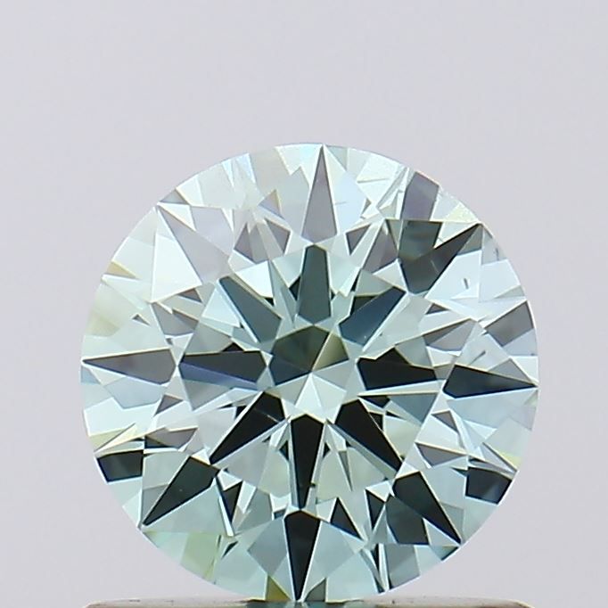 Lab-Grown ROUND Diamond - 0.71 Carat, Fancy Intense Green Color, VS2 Clarity | Sustainable Luxury, Dazzling Brilliance | IGI | Certified LG614394876