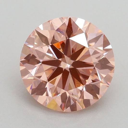 Lab-Grown ROUND Diamond - 1.43 Carat, Fancy Intense Pink Color, VS2 Clarity | Sustainable Luxury, Dazzling Brilliance | IGI | Certified LG539236555