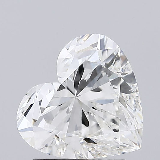 Lab-Grown HEART Diamond - 1.88 Carats, F Color, VVS2 Clarity - Sustainable Luxury and Dazzling Brilliance-IGI·Certified