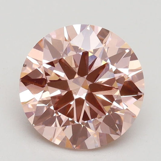 Lab-Grown ROUND Diamond - 2.05 Carat, Fancy Intense Pink Color, VS1 Clarity | Sustainable Luxury, Dazzling Brilliance | IGI | Certified LG532242876