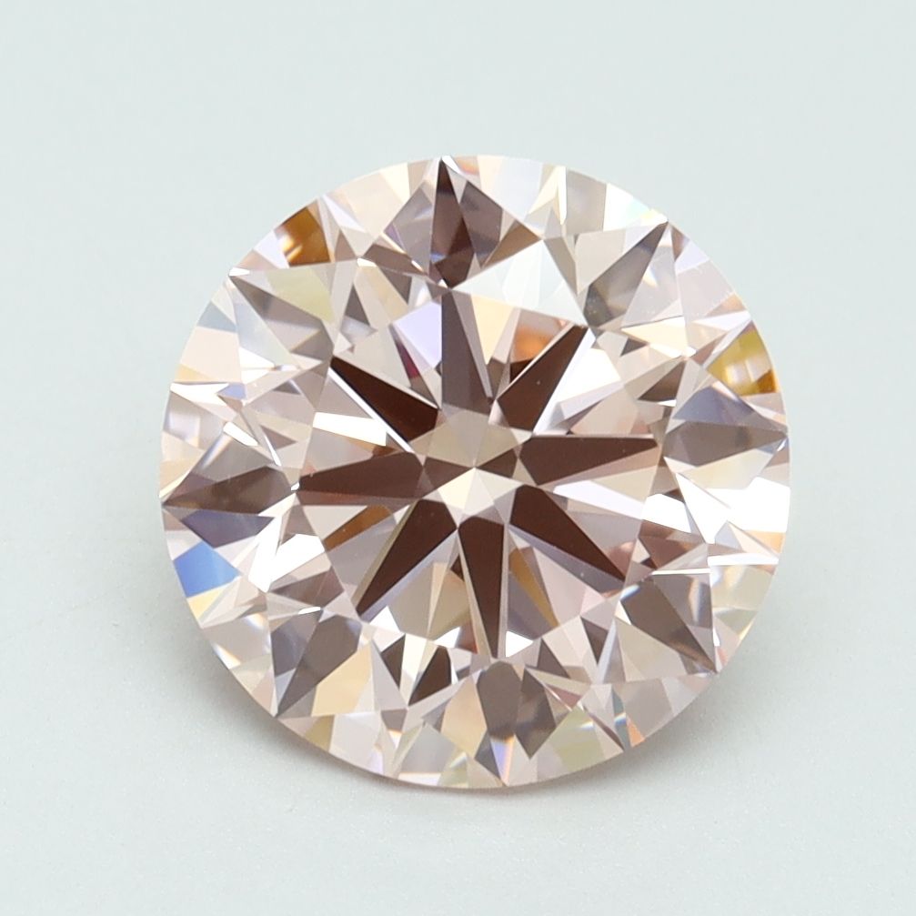 Lab-Grown ROUND Diamond - 3.16 Carat, Fancy Intense Pink Color, VS1 Clarity | Sustainable Luxury, Dazzling Brilliance | IGI | Certified LG616416815