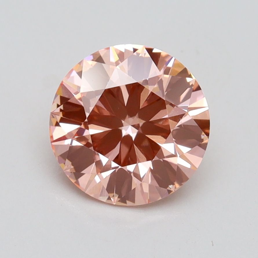 Lab-Grown ROUND Diamond - 1.5 Carat, Fancy Intense Pink Color, VS2 Clarity | Sustainable Luxury, Dazzling Brilliance | IGI | Certified LG538282571