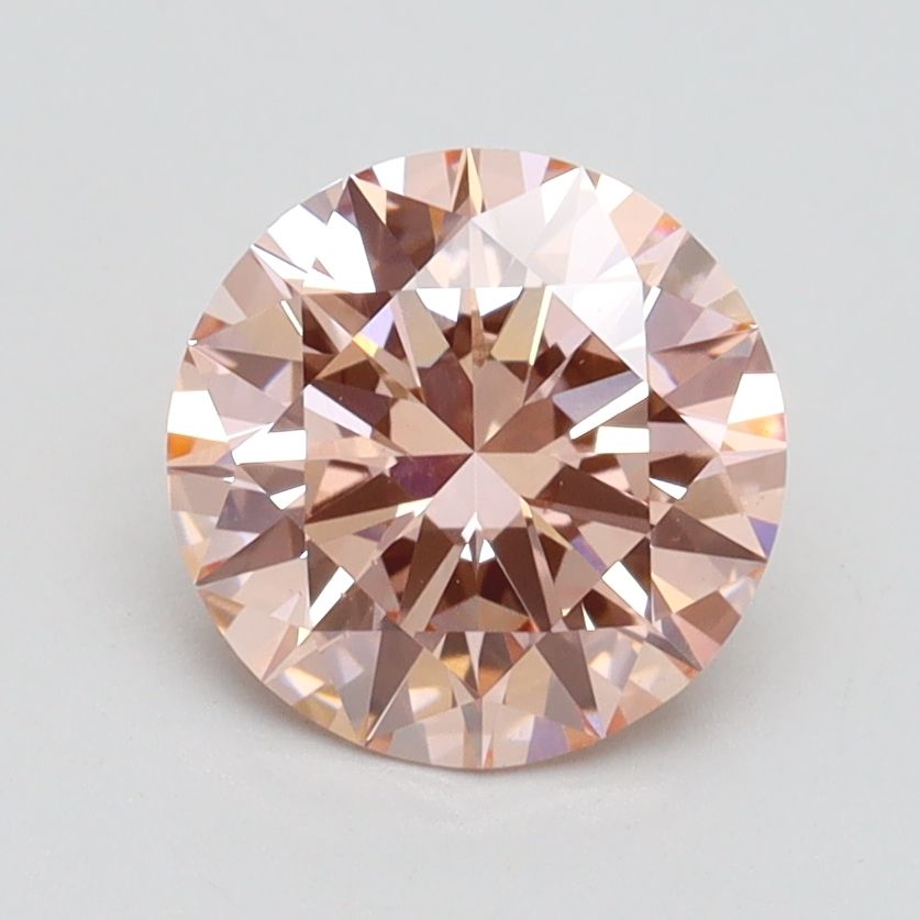 Lab-Grown ROUND Diamond - 1.52 Carat, Fancy Intense Pink Color, VS1 Clarity | Sustainable Luxury, Dazzling Brilliance | IGI | Certified LG539238589