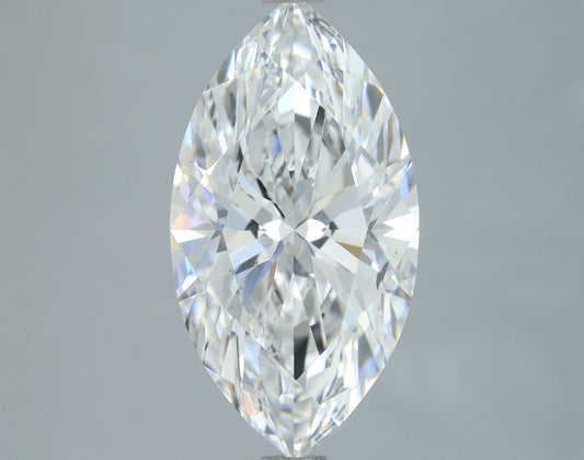 Lab-Grown MARQUISE Diamond - 3.01 Carats, E Color, SI1 Clarity - Sustainable Luxury and Dazzling Brilliance-IGI·Certified