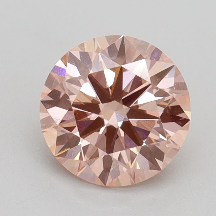 Lab-Grown ROUND Diamond - 1.31 Carat, Fancy Intense Pink Color, VS2 Clarity | Sustainable Luxury, Dazzling Brilliance | IGI | Certified LG538281636