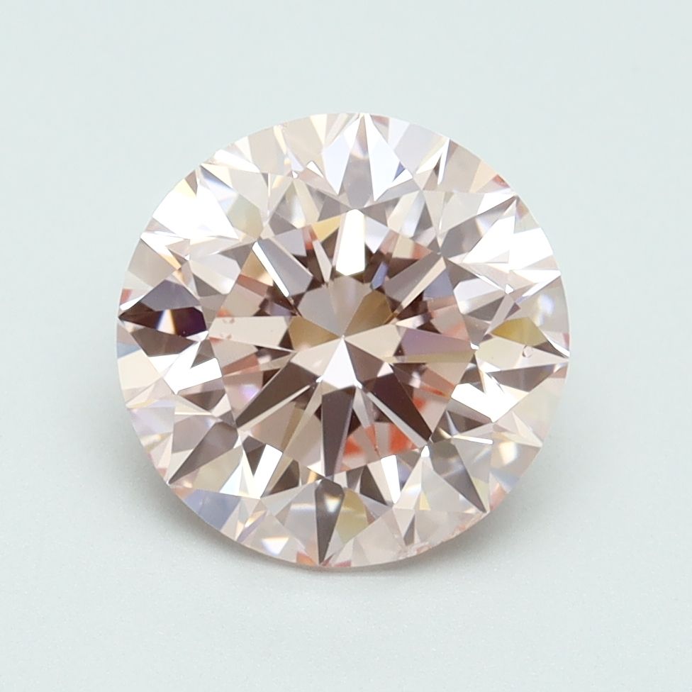 Lab-Grown ROUND Diamond - 2.5 Carat, Fancy Intense Pink Color, VS2 Clarity | Sustainable Luxury, Dazzling Brilliance | IGI | Certified LG617483760