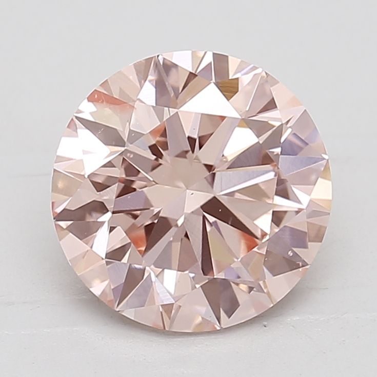 Lab-Grown ROUND Diamond - 2.7 Carat, Fancy Intense Pink Color, SI2 Clarity | Sustainable Luxury, Dazzling Brilliance | IGI | Certified LG522226977