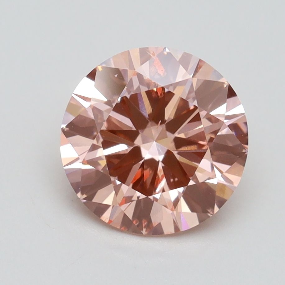 Lab-Grown ROUND Diamond - 1.87 Carat, Fancy Intense Pink Color, SI2 Clarity | Sustainable Luxury, Dazzling Brilliance | IGI | Certified LG539238123