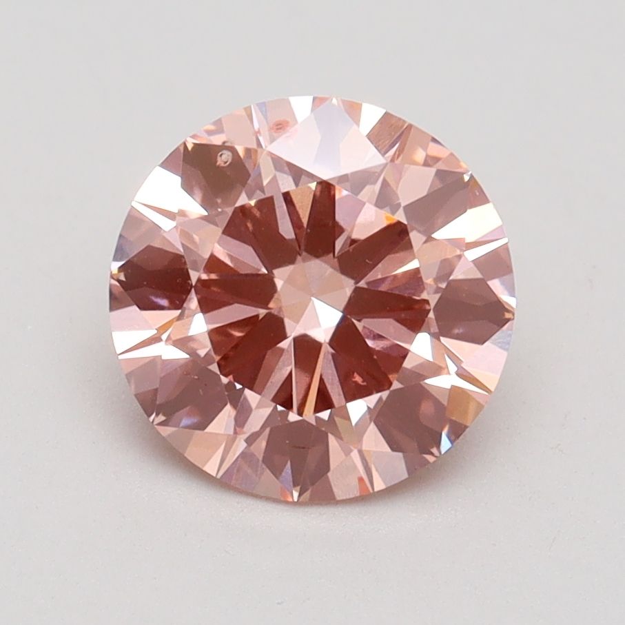 Lab-Grown ROUND Diamond - 1.81 Carat, Fancy Intense Pink Color, SI1 Clarity | Sustainable Luxury, Dazzling Brilliance | IGI | Certified LG539236495