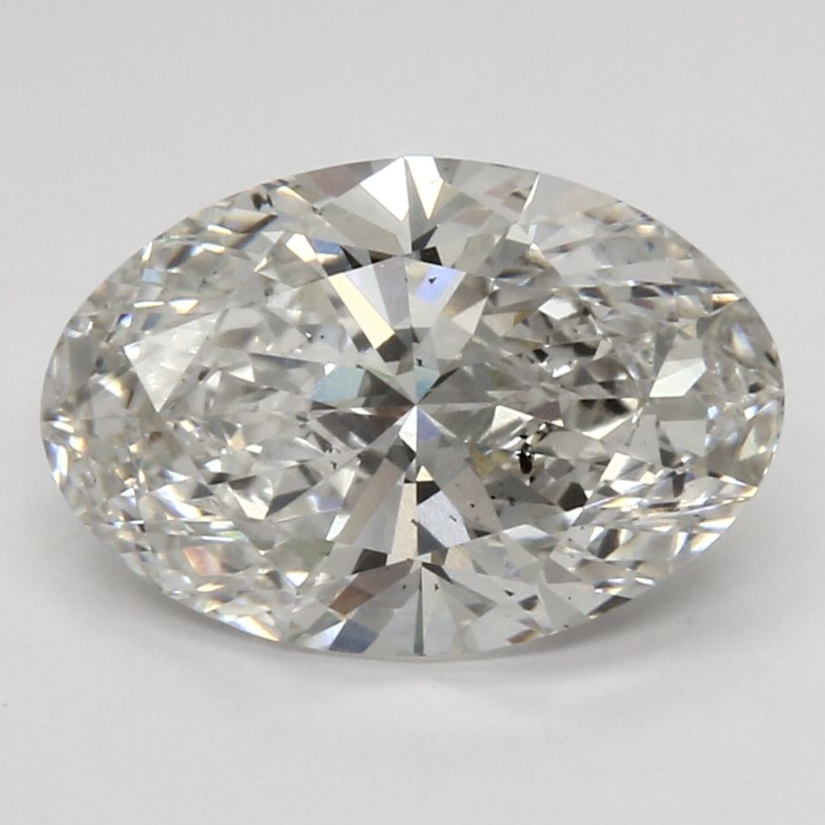 Lab-Grown OVAL Diamond - 3.17 Carats, G Color, SI1 Clarity - Sustainable Luxury and Dazzling Brilliance-IGI·Certified