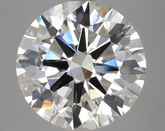 Lab-Grown Round Diamond - 5.37 Carat, F Color, VVS2 Clarity | Sustainable Luxury, Dazzling Brilliance | IGI | Certified LG573309496