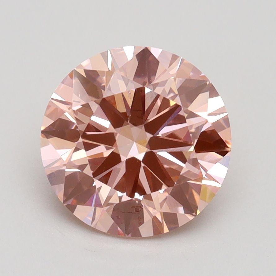 Lab-Grown ROUND Diamond - 2.03 Carat, Fancy Intense Pink Color, VS1 Clarity | Sustainable Luxury, Dazzling Brilliance | IGI | Certified LG532242861