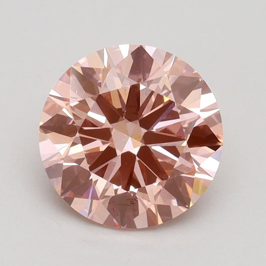 Lab-Grown ROUND Diamond - 2.03 Carat, Fancy Intense Pink Color, VS1 Clarity | Sustainable Luxury, Dazzling Brilliance | IGI | Certified LG532242861