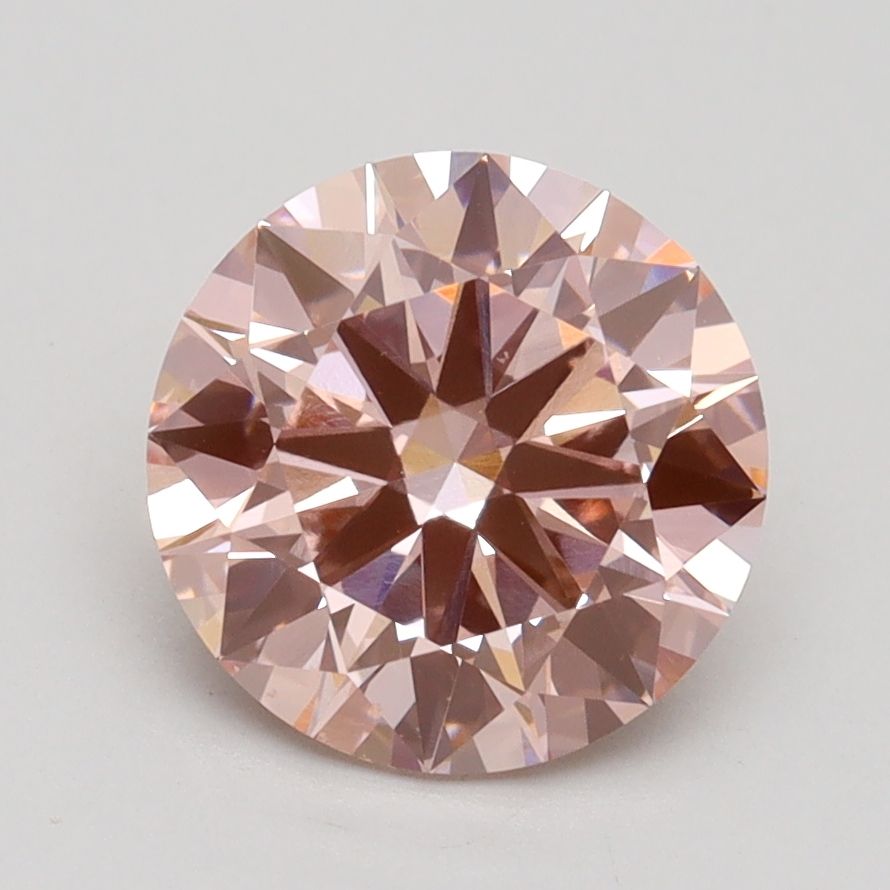 Lab-Grown ROUND Diamond - 2.04 Carat, Fancy Intense Pink Color, VS1 Clarity | Sustainable Luxury, Dazzling Brilliance | IGI | Certified LG532246703