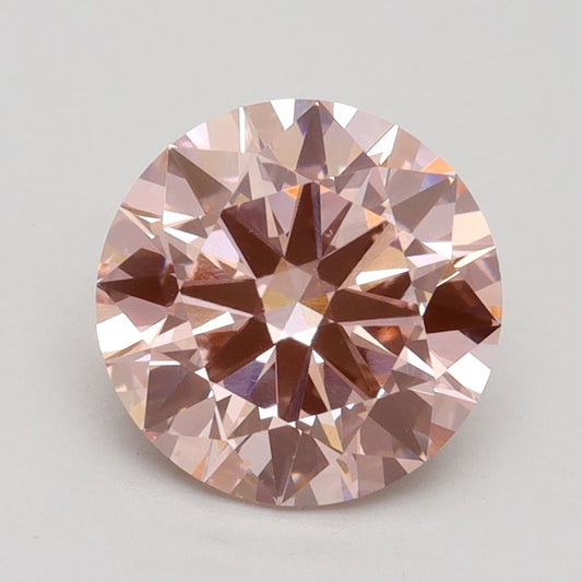 Lab-Grown ROUND Diamond - 2.04 Carat, Fancy Intense Pink Color, VS1 Clarity | Sustainable Luxury, Dazzling Brilliance | IGI | Certified LG532246703