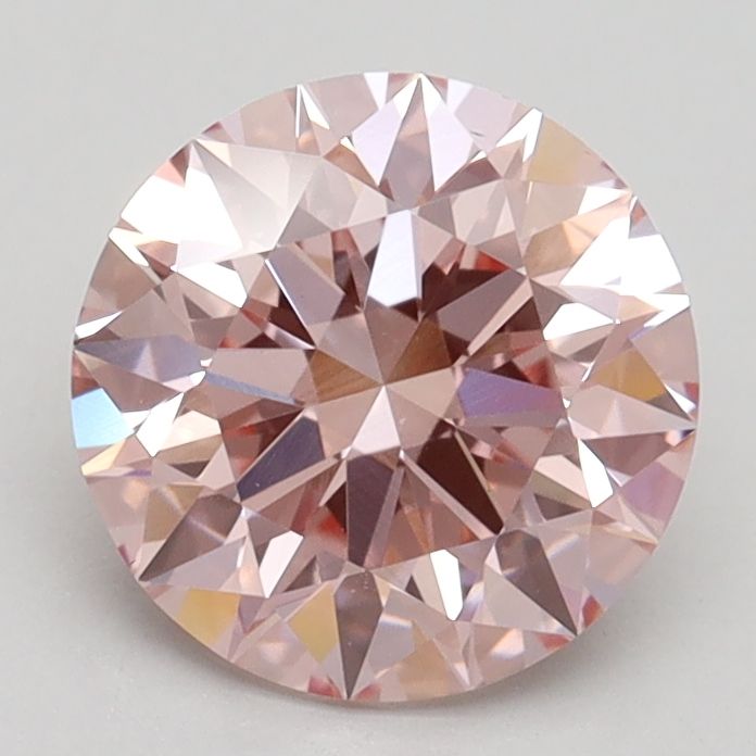 Lab-Grown ROUND Diamond - 1.8 Carat, Fancy Intense Pink Color, VS1 Clarity | Sustainable Luxury, Dazzling Brilliance | IGI | Certified LG532245385