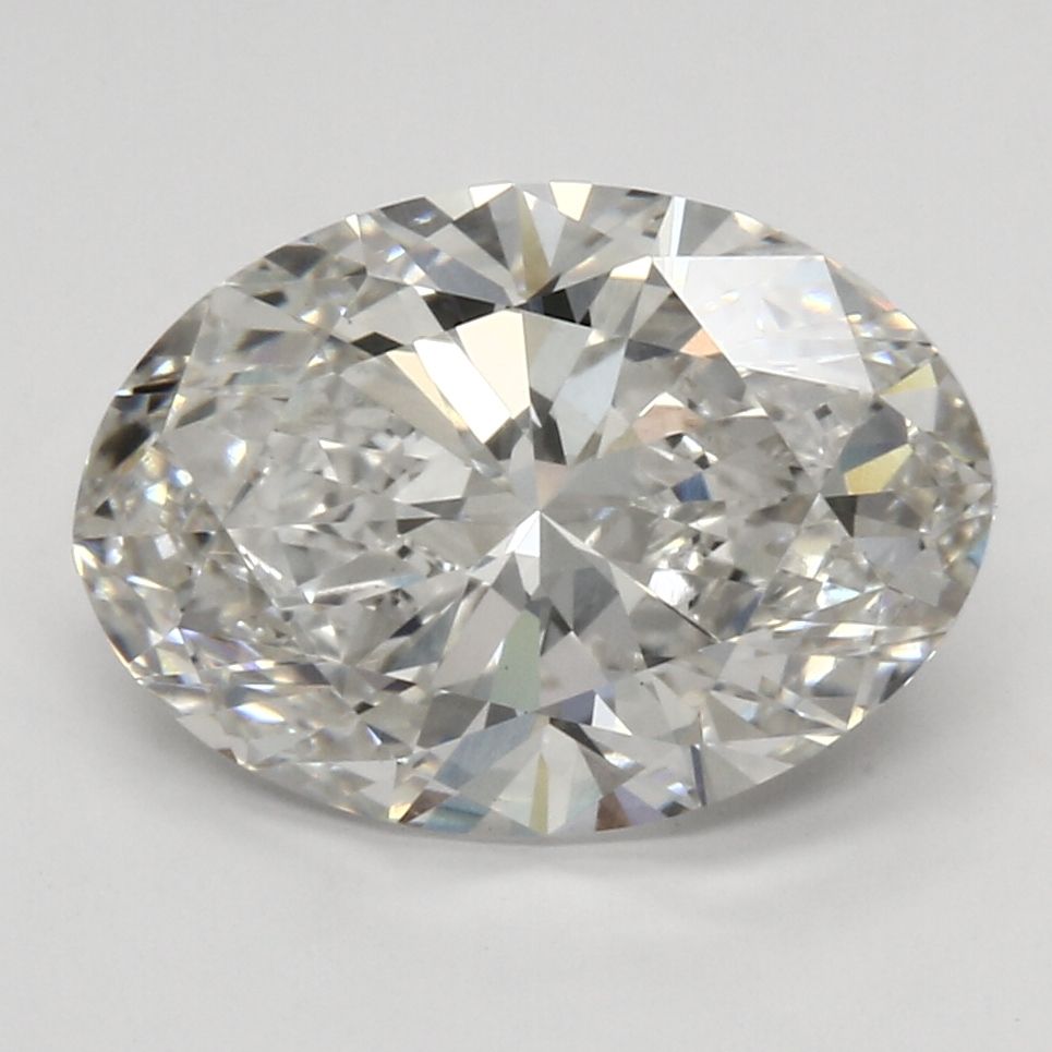 Lab-Grown OVAL Diamond - 3.81 Carats, G Color, VS1 Clarity - Sustainable Luxury and Dazzling Brilliance-IGI·Certified