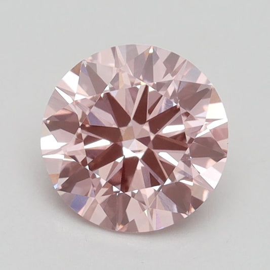 Lab-Grown ROUND Diamond - 1.3 Carat, Fancy Intense Pink Color, VS2 Clarity | Sustainable Luxury, Dazzling Brilliance | IGI | Certified LG532245465