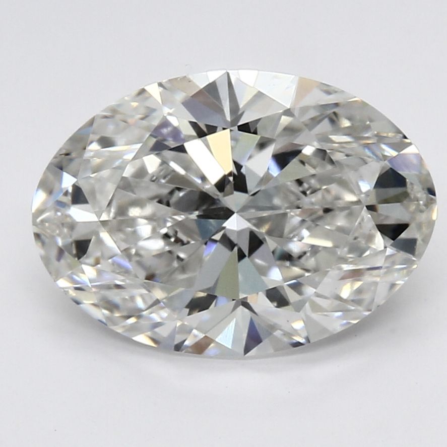 Lab-Grown OVAL Diamond - 3.27 Carats, G Color, VS1 Clarity - Sustainable Luxury and Dazzling Brilliance-IGI·Certified