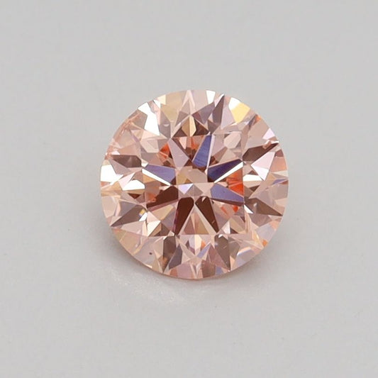 Lab-Grown ROUND Diamond - 0.6 Carat, Fancy Intense Pink Color, SI1 Clarity | Sustainable Luxury, Dazzling Brilliance | IGI | Certified LG539238271