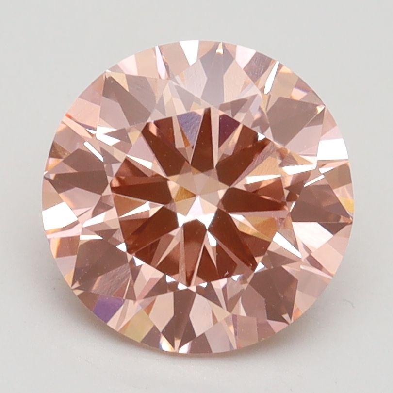 Lab-Grown ROUND Diamond - 2.32 Carat, Fancy Vivid Pink Color, VS1 Clarity | Sustainable Luxury, Dazzling Brilliance | IGI | Certified LG528230013