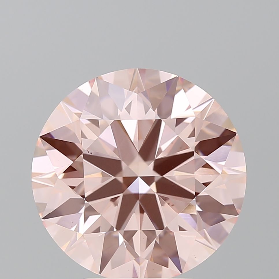 Lab-Grown ROUND Diamond - 5.03 Carat, Fancy Intense Pink Color, VS2 Clarity | Sustainable Luxury, Dazzling Brilliance | IGI | Certified LG634472016