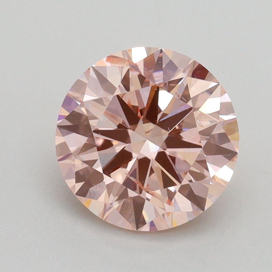 Lab-Grown ROUND Diamond - 2 Carat, Fancy Intense Pink Color, SI2 Clarity | Sustainable Luxury, Dazzling Brilliance | IGI | Certified LG536296139