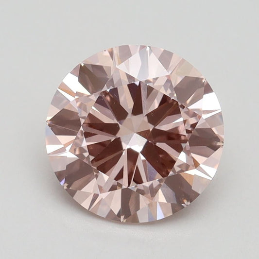 Lab-Grown ROUND Diamond - 2 Carat, Fancy Intense Pink Color, VS1 Clarity | Sustainable Luxury, Dazzling Brilliance | IGI | Certified LG532242807