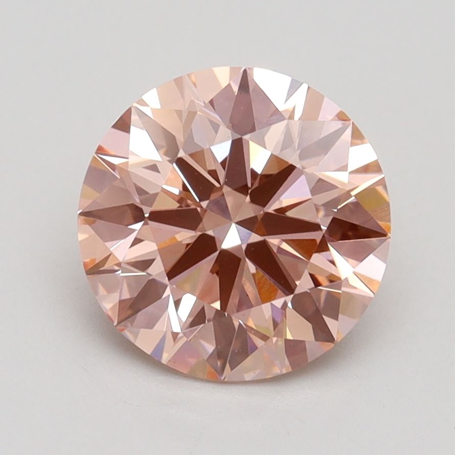 Lab-Grown ROUND Diamond - 2.03 Carat, Fancy Intense Pink Color, VS1 Clarity | Sustainable Luxury, Dazzling Brilliance | IGI | Certified LG529285466