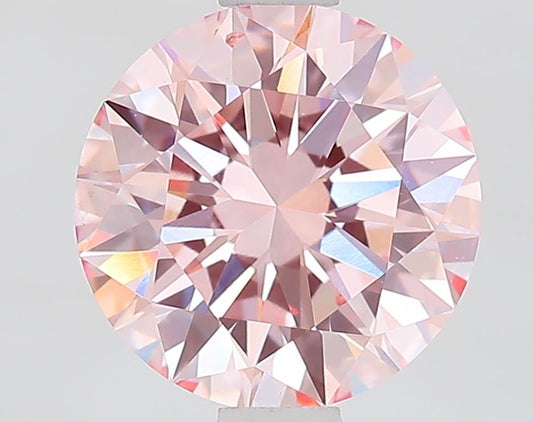 Lab-Grown ROUND Diamond - 1.5 Carat, Fancy Intense Pink Color, VS2 Clarity | Sustainable Luxury, Dazzling Brilliance | IGI | Certified LG633489357