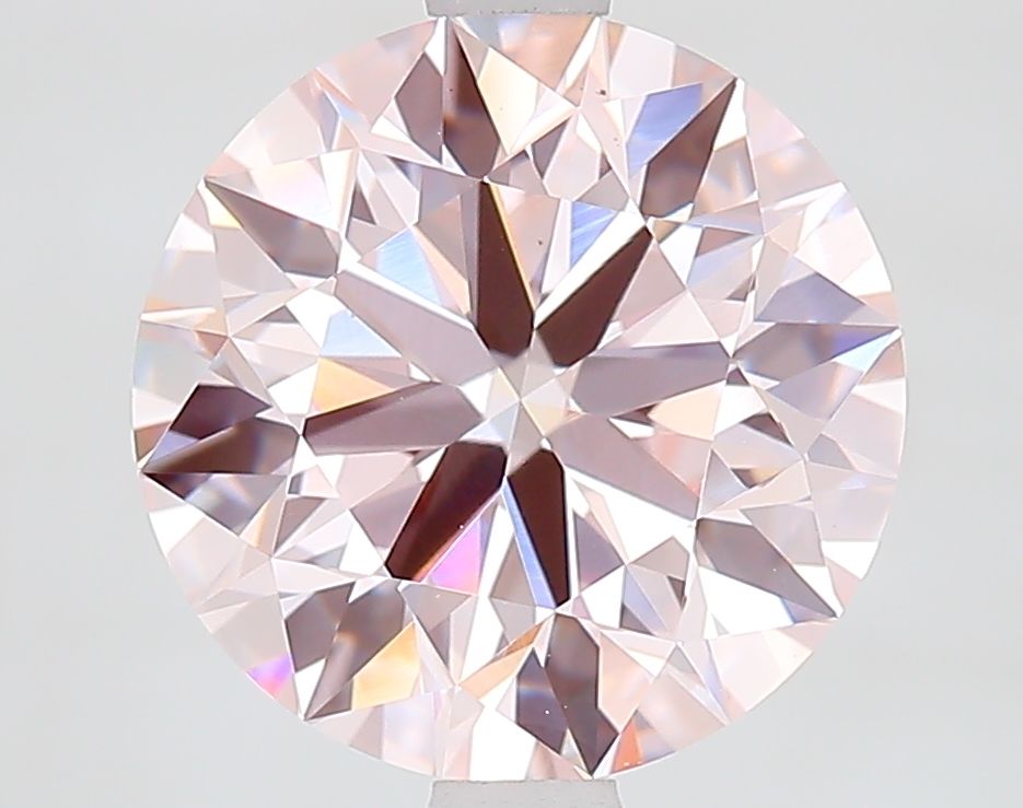 Lab-Grown ROUND Diamond - 3.06 Carat, Fancy Pink Color, VS1 Clarity | Sustainable Luxury, Dazzling Brilliance | IGI | Certified LG632451225