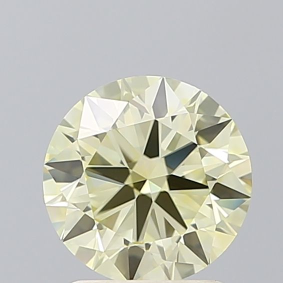 Lab-Grown ROUND Diamond - 1.55 Carat, Fancy Yellow Color, VVS2 Clarity | Sustainable Luxury, Dazzling Brilliance | IGI | Certified LG604315933