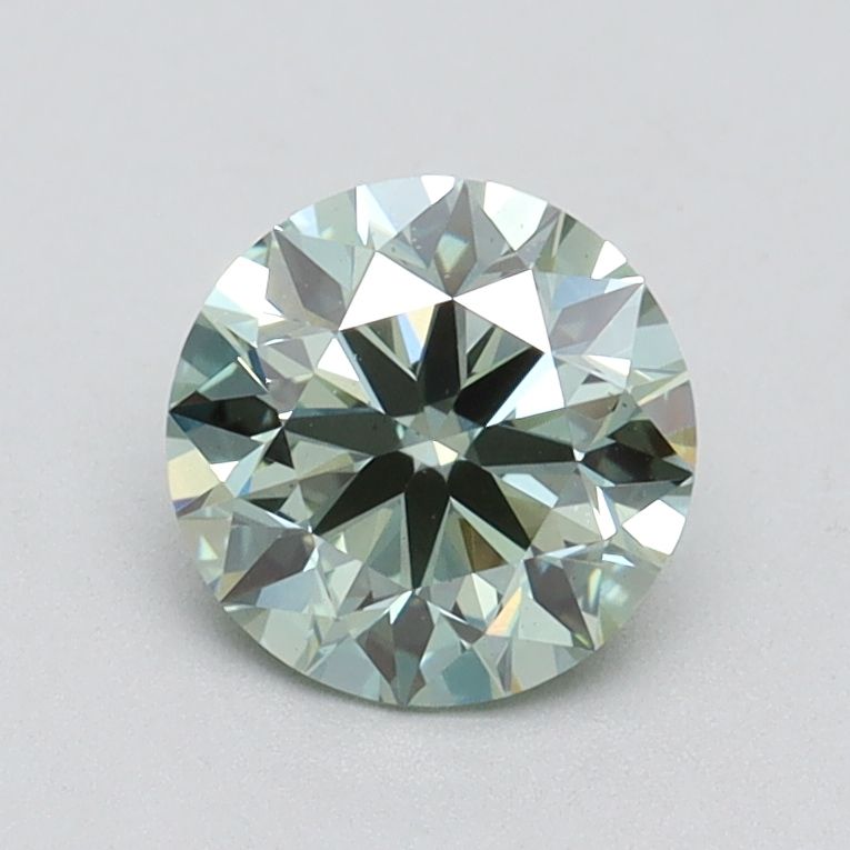 Lab-Grown ROUND Diamond - 1.03 Carat, Fancy Intense Green Color, VS1 Clarity | Sustainable Luxury, Dazzling Brilliance | IGI | Certified LG611394691