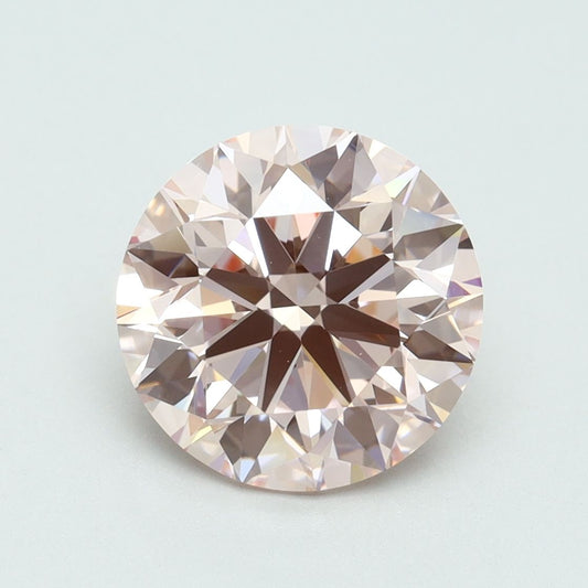 Lab-Grown ROUND Diamond - 3.23 Carat, Fancy Intense Pink Color, VS1 Clarity | Sustainable Luxury, Dazzling Brilliance | IGI | Certified LG616416802