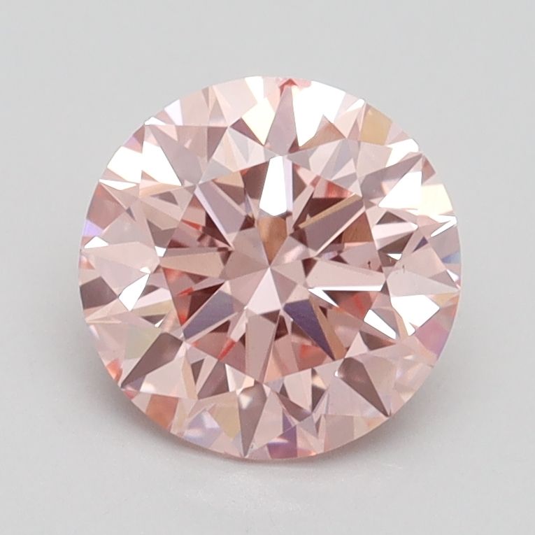 Lab-Grown ROUND Diamond - 1.51 Carat, Fancy Intense Pink Color, SI1 Clarity | Sustainable Luxury, Dazzling Brilliance | IGI | Certified LG528229188