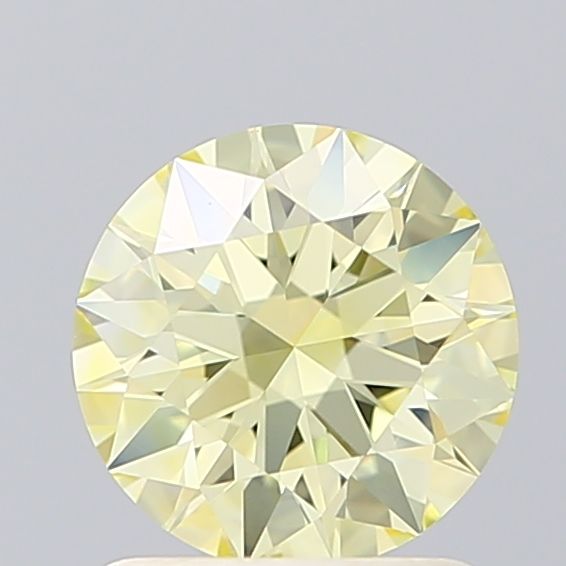 Lab-Grown ROUND Diamond - 1.11 Carat, Fancy Yellow Color, VS1 Clarity | Sustainable Luxury, Dazzling Brilliance | IGI | Certified LG615372637