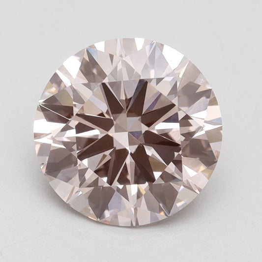 Lab-Grown ROUND Diamond - 3.06 Carat, Fancy Intense Pink Color, VS1 Clarity | Sustainable Luxury, Dazzling Brilliance | IGI | Certified LG614315055