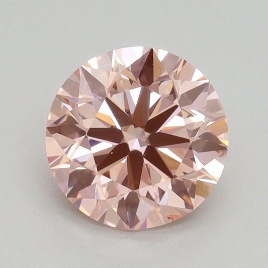 Lab-Grown ROUND Diamond - 1.7 Carat, Fancy Intense Pink Color, SI1 Clarity | Sustainable Luxury, Dazzling Brilliance | IGI | Certified LG536200879