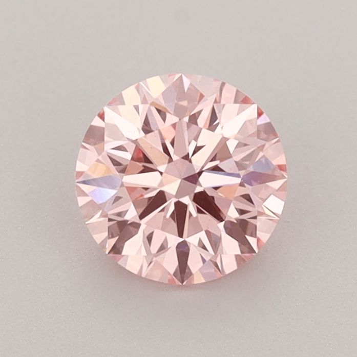 Lab-Grown ROUND Diamond - 0.82 Carat, Fancy Vivid Pink Color, VS2 Clarity | Sustainable Luxury, Dazzling Brilliance | IGI | Certified LG619436163