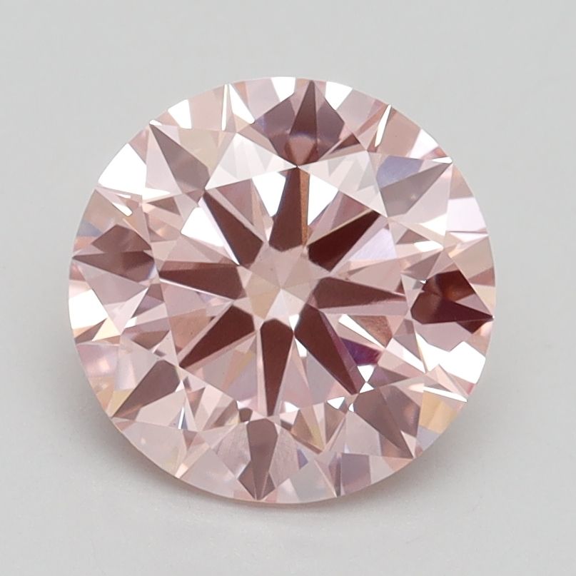 Lab-Grown ROUND Diamond - 1.92 Carat, Fancy Intense Pink Color, VS1 Clarity | Sustainable Luxury, Dazzling Brilliance | IGI | Certified LG532242826