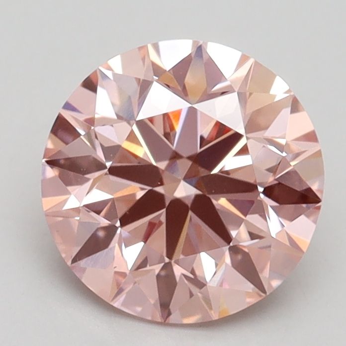 Lab-Grown ROUND Diamond - 1.7 Carat, Fancy Intense Pink Color, VS1 Clarity | Sustainable Luxury, Dazzling Brilliance | IGI | Certified LG528230033