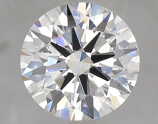 Lab-Grown ROUND Diamond - 3.03 Carats, G Color, SI1 Clarity - Sustainable Luxury and Dazzling Brilliance-IGI·Certified