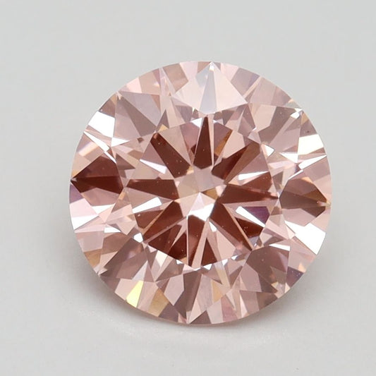 Lab-Grown ROUND Diamond - 2.06 Carat, Fancy Intense Pink Color, VS1 Clarity | Sustainable Luxury, Dazzling Brilliance | IGI | Certified LG528226547