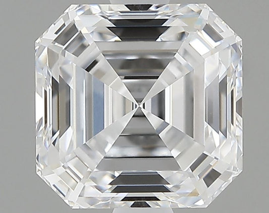 Lab-Grown Asscher Diamond - 1.55 Carat, D Color, VVS2 Clarity | Sustainable Luxury, Dazzling Brilliance | IGI | Certified 627400049