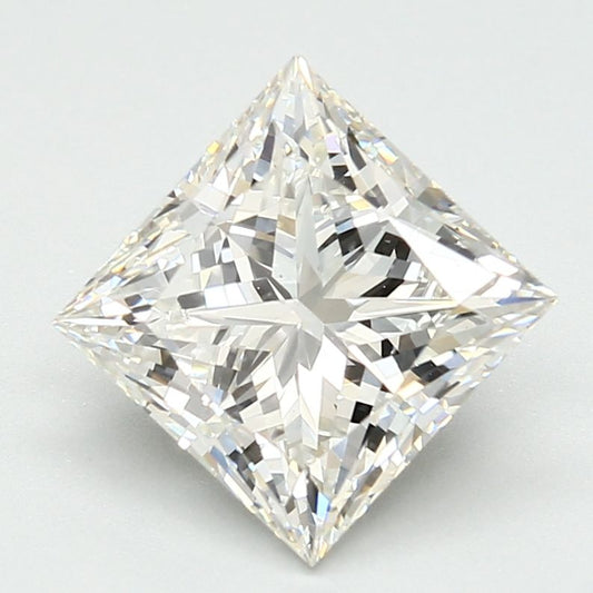 Lab-Grown PRINCESS Diamond - 2.81 Carats, G Color, VVS1 Clarity - Sustainable Luxury and Dazzling Brilliance-IGI·Certified