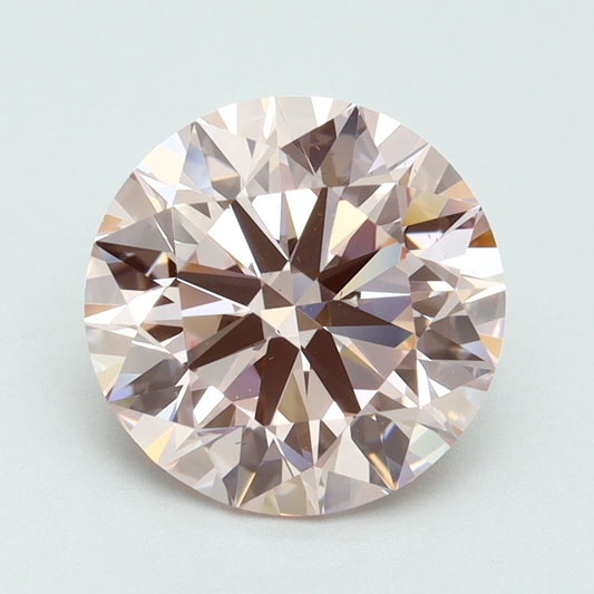 Lab-Grown ROUND Diamond - 3.1 Carat, Fancy Intense Pink Color, VS2 Clarity | Sustainable Luxury, Dazzling Brilliance | IGI | Certified LG616416808