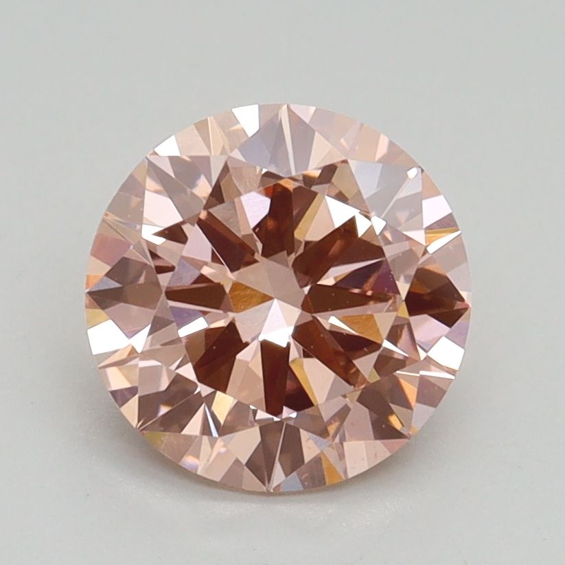 Lab-Grown ROUND Diamond - 1.51 Carat, Fancy Intense Pink Color, VS1 Clarity | Sustainable Luxury, Dazzling Brilliance | IGI | Certified LG538279732